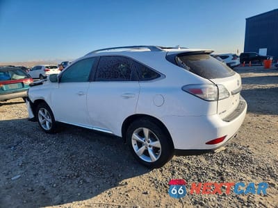 Drugie zdjęcie samochodu z przodu: 2010 LEXUS RX 350 VIN:2T2BK1BA7AC059872 - miniatura
