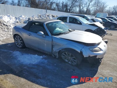 Czwarte zdjęcie samochodu z boku: 2007 MAZDA MX-5 MIATA VIN:JM1NC25F270130720 - miniatura