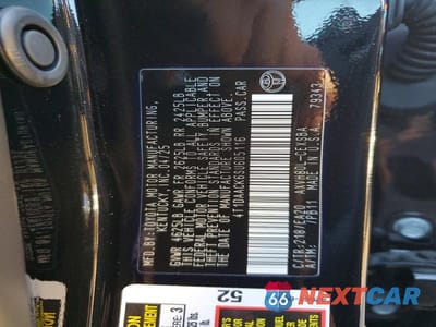 Zdjęcie 12 z 12 samochodu: 2025 TOYOTA CAMRY XSE VIN:4T1DAACK6SU605116 - miniatura