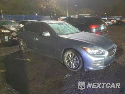 Czwarte zdjęcie samochodu z boku: 2017 INFINITI Q50 PREMIUM VIN:JN1EV7AP5HM732854 - miniatura