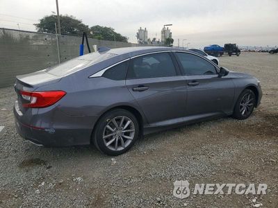Trzecie zdjęcie samochodu z tyłu: 2021 HONDA ACCORD LX VIN:1HGCV1F12MA090936 - miniatura
