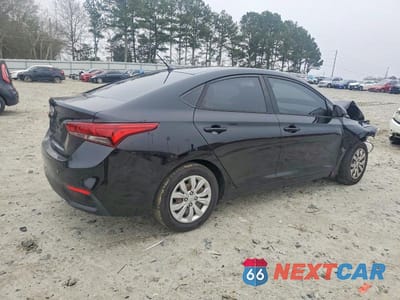 Trzecie zdjęcie samochodu z tyłu: 2019 HYUNDAI ACCENT SE VIN:3KPC24A35KE049549 - miniatura
