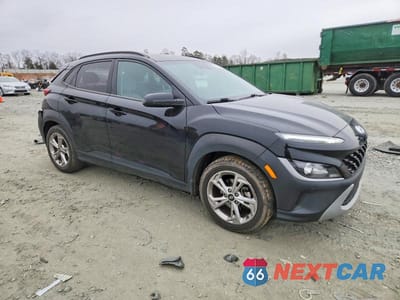 Czwarte zdjęcie samochodu z boku: 2022 HYUNDAI KONA SEL VIN:KM8K62AB2NU878155 - miniatura