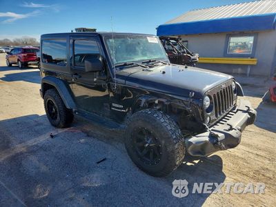 Czwarte zdjęcie samochodu z boku: 2014 JEEP WRANGLER SPORT VIN:1C4AJWAG4EL135620 - miniatura