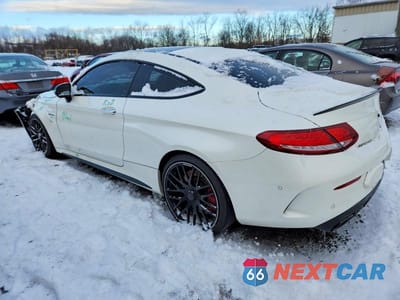 Drugie zdjęcie samochodu z przodu: 2018 MERCEDES-BENZ C 63 AMG-S VIN:WDDWJ8HB7JF686070 - miniatura