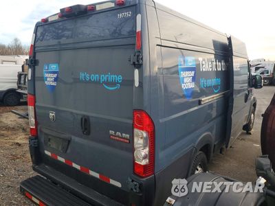Trzecie zdjęcie samochodu z tyłu: 2020 RAM PROMASTER 3500 3500 HIGH VIN:3C6URVJG8LE139960 - miniatura