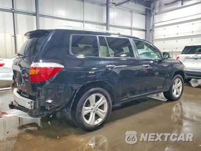 Trzecie zdjęcie samochodu z tyłu: 2010 TOYOTA HIGHLANDER LIMITED VIN:5TDDK3EH6AS004774 - miniatura