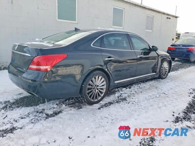 Trzecie zdjęcie samochodu z tyłu: 2014 HYUNDAI EQUUS SIGNATURE VIN:KMHGH4JH3EU080439 - miniatura