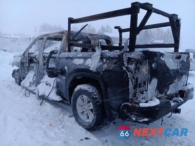 Drugie zdjęcie samochodu z przodu: 2022 GMC SIERRA K1500 SLE VIN:3GTPUBEK1NG622781 - miniatura