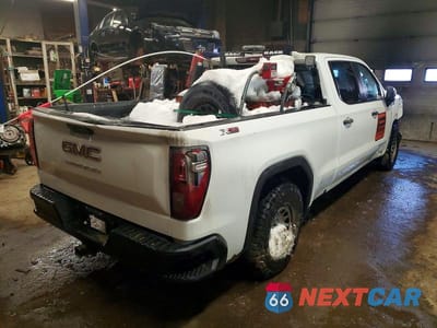 Trzecie zdjęcie samochodu z tyłu: 2019 GMC SIERRA K1500 VIN:1GTU9AEF1KZ317228 - miniatura