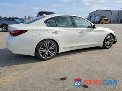 Trzecie zdjęcie samochodu z tyłu: 2023 INFINITI Q50 SENSORY VIN:JN1EV7CP8PM512667 - miniatura