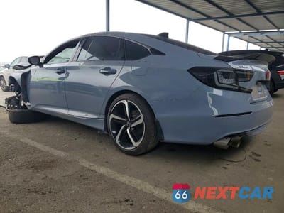 Drugie zdjęcie samochodu z przodu: 2022 HONDA ACCORD SPORT VIN:1HGCV2F38NA013531 - miniatura