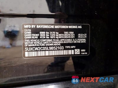 Zdjęcie 13 z 13 samochodu: 2020 BMW X7 XDRIVE40I VIN:5UXCW2C05L9B52103 - miniatura