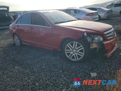 Czwarte zdjęcie samochodu z boku: 2009 MERCEDES-BENZ C 300 VIN:WDDGF54X69R069159 - miniatura