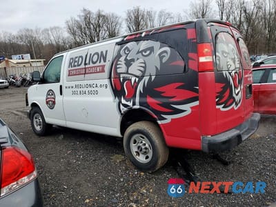 Drugie zdjęcie samochodu z przodu: 2013 GMC SAVANA G2500 LS VIN:1GJW7PFA2D1120518 - miniatura