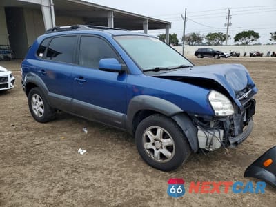 Czwarte zdjęcie samochodu z boku: 2005 HYUNDAI TUCSON GLS VIN:KM8JN12D55U217423 - miniatura