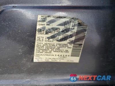 Zdjęcie 13 z 13 samochodu: 2018 NISSAN MURANO S VIN:5N1AZ2MG0JN144144 - miniatura