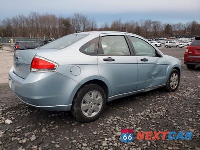 Trzecie zdjęcie samochodu z tyłu: 2009 FORD FOCUS S VIN:1FAHP34N09W231325 - miniatura
