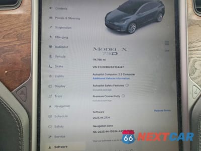 Zdjęcie 9 z 13 samochodu: 2018 TESLA MODEL X VIN:5YJXCBE23JF104447 - miniatura