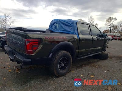 Trzecie zdjęcie samochodu z tyłu: 2024 FORD F150 RAPTOR VIN:1FTFW1RG8RFB04857 - miniatura