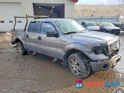 Czwarte zdjęcie samochodu z boku: 2014 FORD F150 SUPERCREW VIN:1FTFW1EF3EKG28335 - miniatura