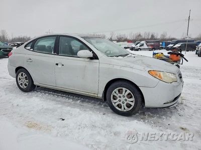 Czwarte zdjęcie samochodu z boku: 2009 HYUNDAI ELANTRA GLS VIN:KMHDU46D19U716060 - miniatura