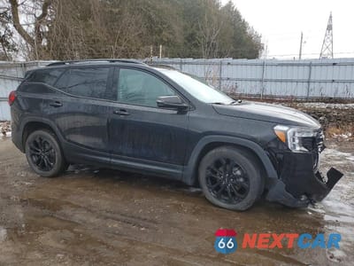 Czwarte zdjęcie samochodu z boku: 2022 GMC TERRAIN SLT VIN:3GKALVEV5NL270448 - miniatura