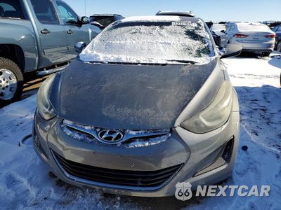 Piąte zdjęcie samochodu w środku: 2014 HYUNDAI ELANTRA SE VIN:5NPDH4AE9EH486216 - miniatura
