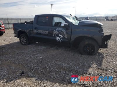 Czwarte zdjęcie samochodu z boku: 2021 CHEVROLET SILVERADO K1500 LT VIN:1GCUYDED4MZ144620 - miniatura