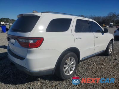 Trzecie zdjęcie samochodu z tyłu: 2019 DODGE DURANGO SXT VIN:1C4RDHAG4KC817463 - miniatura