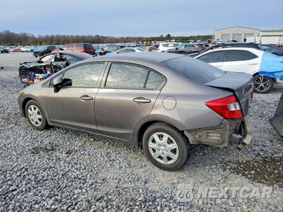 Drugie zdjęcie samochodu z przodu: 2012 HONDA CIVIC LX VIN:19XFB2F50CE065221 - miniatura
