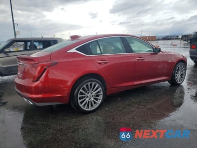 Trzecie zdjęcie samochodu z tyłu: 2025 CADILLAC CT5 PREMIUM LUXURY VIN:1G6DS5RW2S0120808 - miniatura