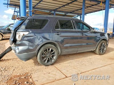 Trzecie zdjęcie samochodu z tyłu: 2017 FORD EXPLORER XLT VIN:1FM5K7D82HGB22009 - miniatura