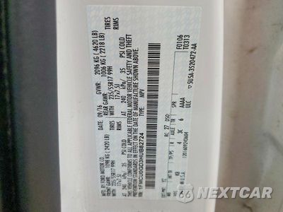 Zdjęcie 13 z 13 samochodu: 2017 FORD ESCAPE SE VIN:1FMCU0GD3HUB82724 - miniatura