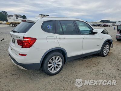 Trzecie zdjęcie samochodu z tyłu: 2017 BMW X3 XDRIVE28I VIN:5UXWX9C3XH0W71346 - miniatura