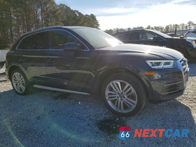 Czwarte zdjęcie samochodu z boku: 2018 AUDI Q5 PREMIUM PLUS VIN:WA1BNAFY0J2077691 - miniatura