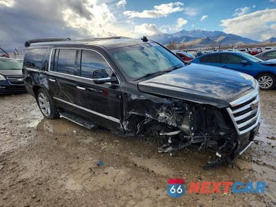 Czwarte zdjęcie samochodu z boku: 2016 CADILLAC ESCALADE ESV LUXURY VIN:1GYS4HKJ0GR135867 - miniatura