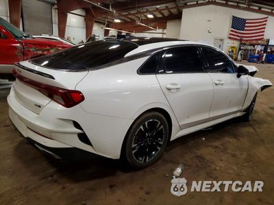 Trzecie zdjęcie samochodu z tyłu: 2022 KIA K5 GT LINE VIN:5XXG64J27NG091522 - miniatura