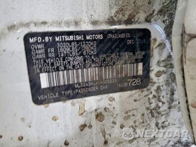 Zdjęcie 12 z 12 samochodu: 2019 MITSUBISHI MIRAGE ES VIN:ML32A3HJXKH005539 - miniatura