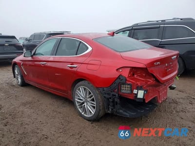 Drugie zdjęcie samochodu z przodu: 2020 GENESIS G70 VIN:KMTG34LA1LU057811 - miniatura