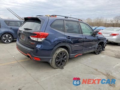 Trzecie zdjęcie samochodu z tyłu: 2020 SUBARU FORESTER SPORT VIN:JF2SKARC7LH475111 - miniatura