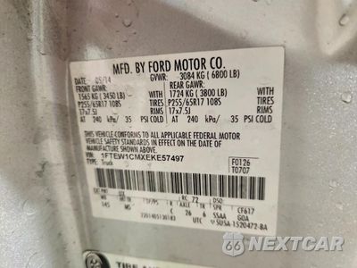 Zdjęcie 12 z 13 samochodu: 2014 FORD F150 SUPERCREW VIN:1FTEW1CMXEKE57497 - miniatura