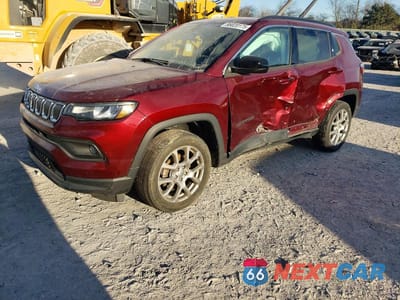 2022 JEEP COMPASS LATITUDE LUX 3C4NJDFB7NT195897 - główne zdjęcie licytacji z USA - miniatura