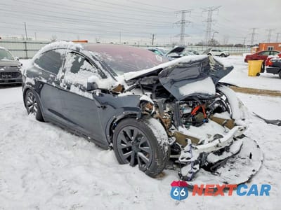 Czwarte zdjęcie samochodu z boku: 2024 TESLA MODEL X VIN:7SAXCDE54RF445506 - miniatura