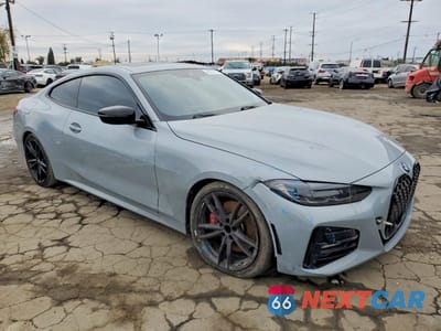 Czwarte zdjęcie samochodu z boku: 2024 BMW 430I VIN:WBA53AP04RCP28373 - miniatura