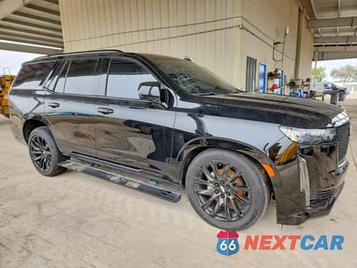 Czwarte zdjęcie samochodu z boku: 2023 CADILLAC ESCALADE SPORT PLATINUM VIN:1GYS4GKL0PR277759 - miniatura