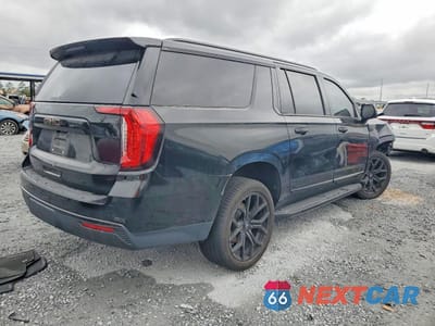 Trzecie zdjęcie samochodu z tyłu: 2022 GMC YUKON XL C1500 SLT VIN:1GKS1GKT9NR112261 - miniatura
