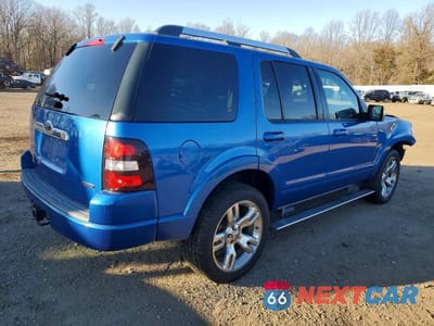 Trzecie zdjęcie samochodu z tyłu: 2010 FORD EXPLORER LIMITED VIN:1FMEU8F86AUA17655 - miniatura