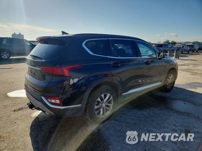 Trzecie zdjęcie samochodu z tyłu: 2020 HYUNDAI SANTA FE SEL VIN:5NMS33AD8LH298823 - miniatura