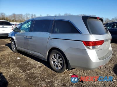 Drugie zdjęcie samochodu z przodu: 2014 HONDA ODYSSEY EXL VIN:5FNRL5H64EB094204 - miniatura